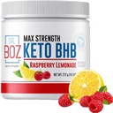Dr. Boz - Polvere di Keto BHB - Limonata di lampone, 20 Serve - Chetoni Bere - Aumentare l'energia & Ridurre Cravings - Supplemento dietetico di massima resistenza - Qualità Testata - Made in Italy - 9.6oz (272g)