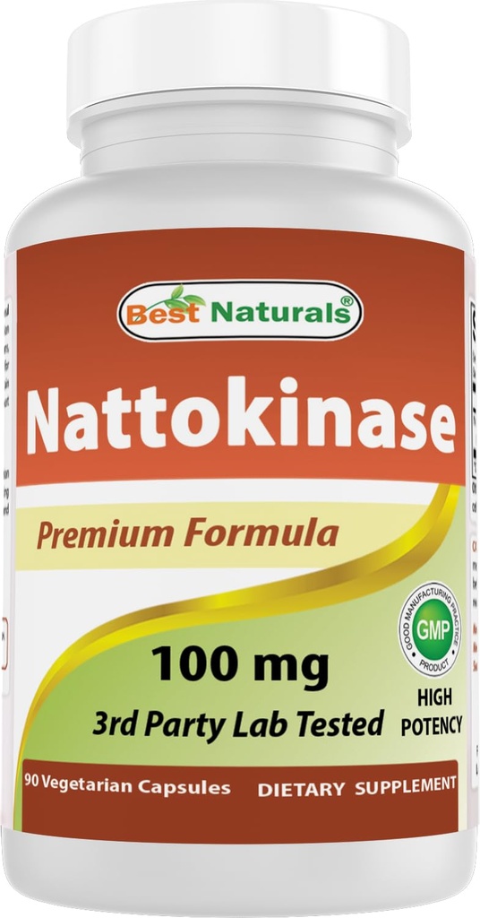 Migliore Naturals Nattokinase, 2000 FU, 100 Mg, 90 capsule vegetariane
