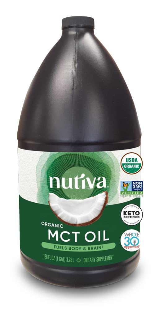 Nutiva Organic MCT olio, 128 Fl Oz