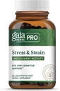 Gaia Herbs Pro Stress & Strain - Supporto per la salute degli occhi - Caratteristiche Astaxanthin, Lutein, Semi di Uva & More - Vegan, Gluten-Free & Dairy-Free - 60 Liquid Phyto-Caps (60 Servings)