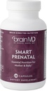 Dr Amen BrainMD Smart Prenatal - 120 capsule - Multivitamina per mamma e bambino, promuove la gravidanza e lo sviluppo sano nei bambini - senza glutine - 30 Serve