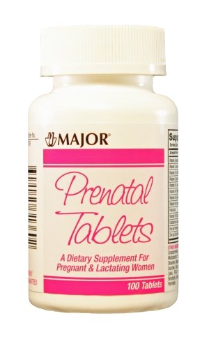 Compresse prenatali MAJOR, 270,8 mg