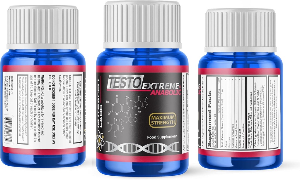 Testo Extreme anabolizzanti (4 mesi di corso) Testosterone Booster, crescita del muscolo e resistenza Stack