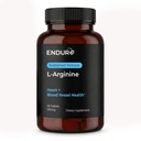 Endur L-Arginina Supplemento, aiuta a sostenere sano flusso sanguigno e funzione cardiaca, Esercizio Performance & salute immunitaria, senza glutine, 350mg (60 compresse)