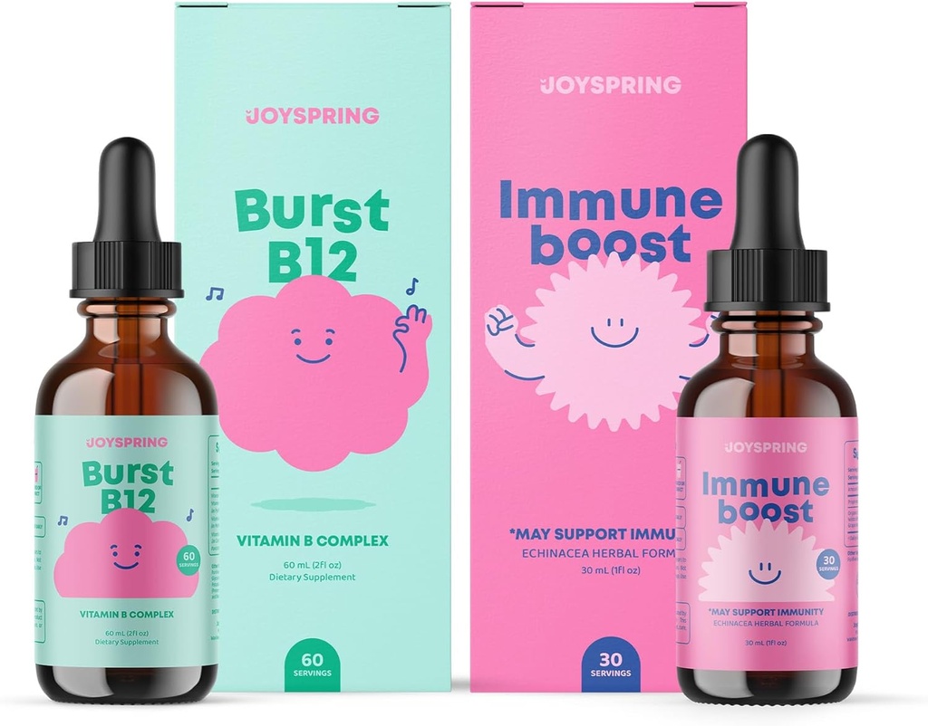 JoySpring Liquid B Complex e gocce immunitarie per bambini