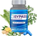 YERBERO Bypass BPRI Blue - Next Step in The BPRI Series - 30 Caps - Con Aloe Vera, Ginger, Sarsaparilla Root, Green Tea, Dandelion, Equitazione, e altro - 500 mg per capsula.