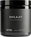 Toniiq Ultra Concentrato 40% Shilajit acido Fulvico per gli uomini - Pure 10:1 Extra-Third Party Testato 10x Potency Capsules - Alta potenza e minerali Trace - Made in GMP Certified Facility