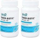 Klaire Labs SFI Health Vital-10 Probiotic - Immune & Digestive Support Supplemento 5 miliardi di CFU 10 Specie con Lactobacillus, Bifidobacterium & Streptococcus, Dairy-Free (100 capsule, 2 Pack)