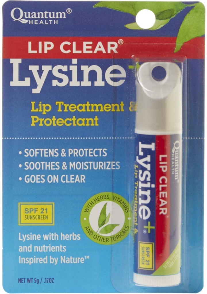Quantum Health Lysine+ Coldstick, SPF 21, 0.17 Ounces (Valore Pack di 3)