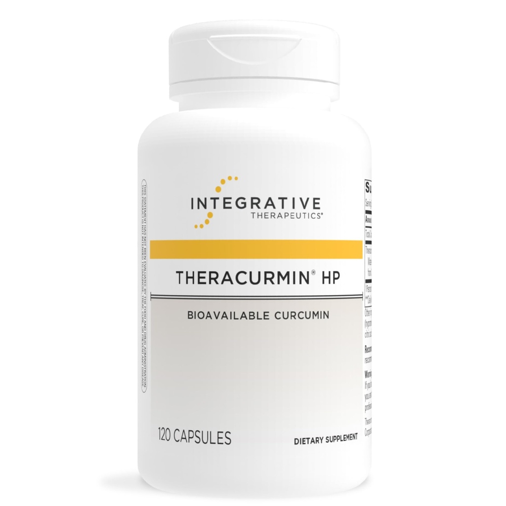 Terapia terapeutica integrata HP - Supplemento currico per il supporto per la salute cardiaca e congiunta* - Supporto per il recupero muscolare* - Non-Soy, Dairy-Free & Gluten-Free - 120 capsule (60 Serve)