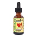Essenziali per la vita - Vitamina D3 Bacca Mista 1 oz [Salute e Bellezza]