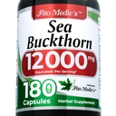 Lab | sea Buckthorn |180 Capsule | 12000 mg | Omega 7 sea Buckthorn | seabuckthorn Supplement | Omega 7 Supplemento | Ultra alto assorbimento.