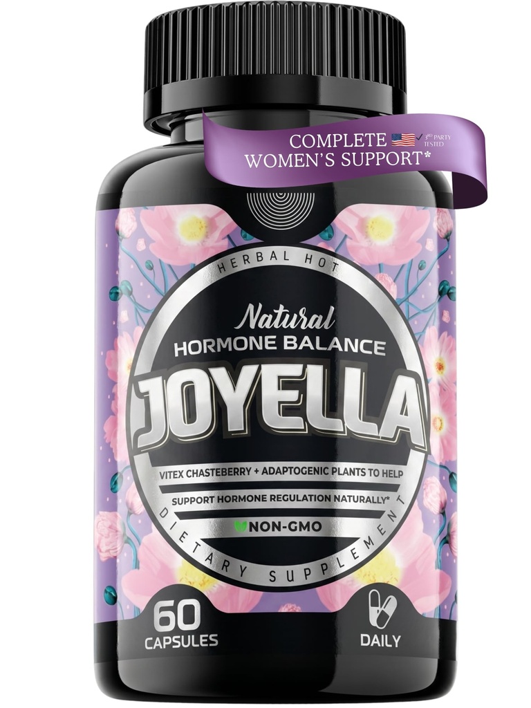 Vitex Chasteberry Supplemento per le donne - Adaptogens Balance Complex w. Black Cohosh e Dong Quai - bilancia ormone per le donne w. Wild Yam Root - Mood Plus Hormone Harmony 60 Caps USA