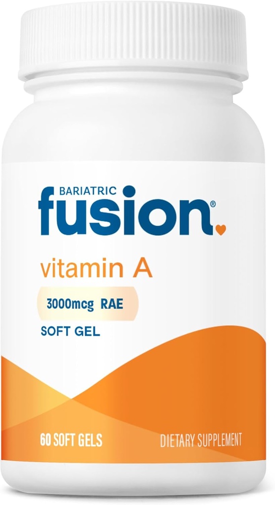 Vitamina A, 3000 mcg di Retinyl Palmitate, Supplemento di chirurgia baratrica, 60 conte