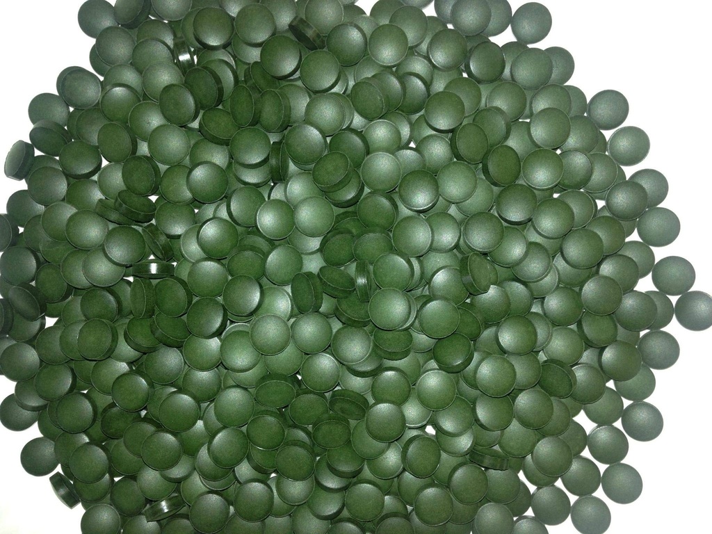 Martello Raw Power Thor (1000 compresse puro clorella/pirulina Blend, 250g Total), marchio biologico