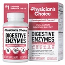 Enzimi digestivi del medico per la Bloating & Digestion - 16 enzimi con prebiotici e probiotici organici per la salute di Gut & Digestive - Rilievo Discomfort Meal Time - Supporto Dual Action - 60 CT
