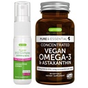 Vegan Omega-3 Algae olio + Super B12-Complex 5000mcg Vegan Bundle, ad alta concentrazione DHA & EPA + High Strength B12 Cherry Flavor Sublingual Spray, di Igennus