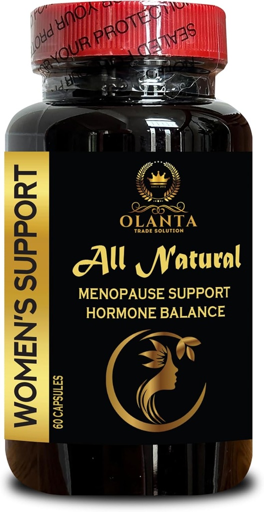 Menopausa Supplementi per le donne - integratori di chasteberry, supporto di menopausa di erbe per le donne, equilibrio di ormone con latte Thistle Chasteberry Black Cohosh - 1 bottiglia 60 capsule