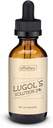 Lugol's Solution 2% 2oz Glass Dropper Bottiglia. Contiene Potassium Iodide e Iodio, 60ml