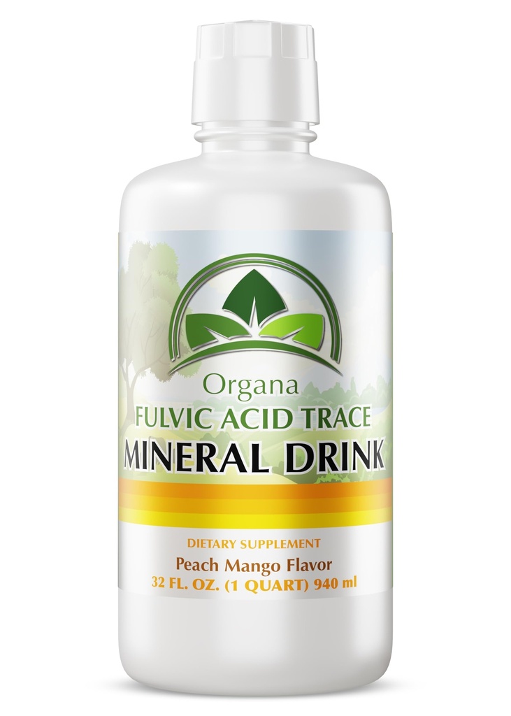 Organa Trace Minerals - Liquidi Minerali Colloidali Supplementi - Pianta Derivata per Assorbimento Massimo - Minerali Colloidali Liquidi per Benessere - 32 once