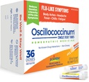 Boiron Oscillococcinum Medicina omeopatica per sintomi influenzali, Bianco, 36 Conte