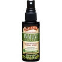 Spruzzo della gola del complesso delle foglie di oliva di Barlean, supplemento di supporto immunitario con menta piperita, limone e salvia per il sollievo della gola di prurito, estratto misto liquido, 1,5 oz