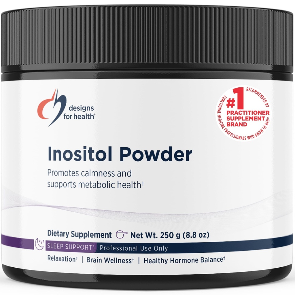 Progetti per la polvere di inositolo di salute - Pure 700mg Integratore di inositolo per contribuire a promuovere il rilassamento + Salute ormonale femminile - Non-OGM + Gluten Free, Facile Bere Add-in (345 Serve / 250g)