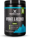 Wilderness Athlete - Hydrate & Recover | Liquid Hydration Powder Electrolyte Drink Mix - Recuperare Più velocemente con Bcaas - Polvere di Hydrate con 1000mg di vitamina C - 30 Serving Tub (Lemon Lime)