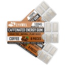 LyvWel Energy Gum | 100mg Caffeina per gemma | Tutto naturale | Zucchero-Free Pre-Workout Boost: il vostro supplemento di energia essenziale per rimanere Awake- 3 Pack ()