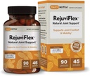 RejuviFlex - Integratore Naturale Congiunto w/ApresFlex Boswellia AKBA, Curcumina Turmerica, Piperina & White Willow Bark - per Funzione di Mani, Ginocchiere, Salute Giunta complessiva (90 capsule)