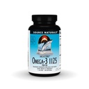 Fonte Naturals Artico Pure Omega-3 Fish Oil, Massima Forza EPA/DHA per Cuore, Giunto, Cervello e Immunità - 1125mg - 60 Softgels