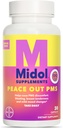 MIDOL completa la pace fuori PMS, supplemento di supporto PMS, formulato con Chasteberry per aiutare ad alleviare la stanchezza del seno e cambiamenti di umore mite, anche con polvere di zenzero e estratto di valeriana, 30 conte