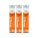 nutrazul Vitamina C 1000mg Tabelle effervescenti, VIT C Supplemento per aiutare a mantenere la funzione immunitaria, senza glutine, senza lattosio, senza zucchero, senza conservativo, aroma d'arancia, 20 Conte, Confezione da 3