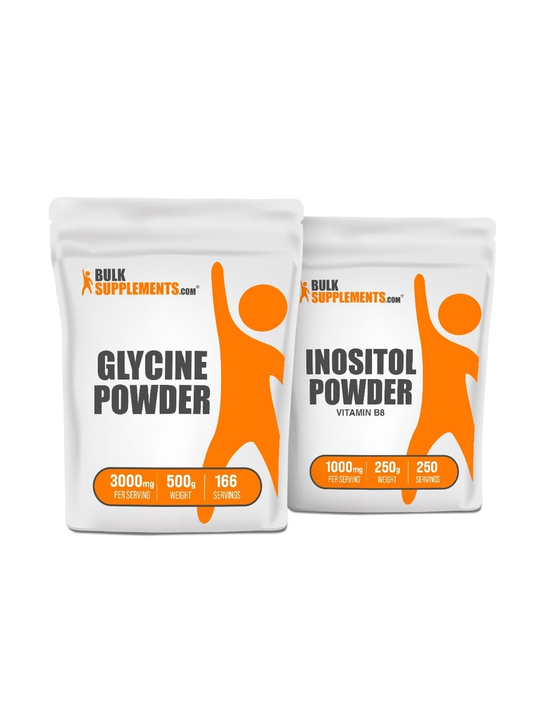 Glicina 500g + Inositolo (Vitamin B8) 250g Bundle