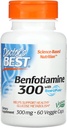 Miglior Dottore, Benfotiamine con BenfoPure, 300 mg, 60 Caps Veggie