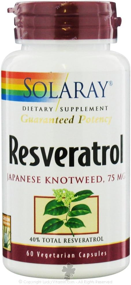 Solaray Resveratrolo - 60 capsule vegetariane