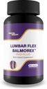 Lumbar Flex Balmorex Pro Plus Back Supplement - Le nostre migliori pillole per la schiena - Natural Back Support Supplement - Lower Back Stiffness - Lower Back Ache Back Pills Back Aches