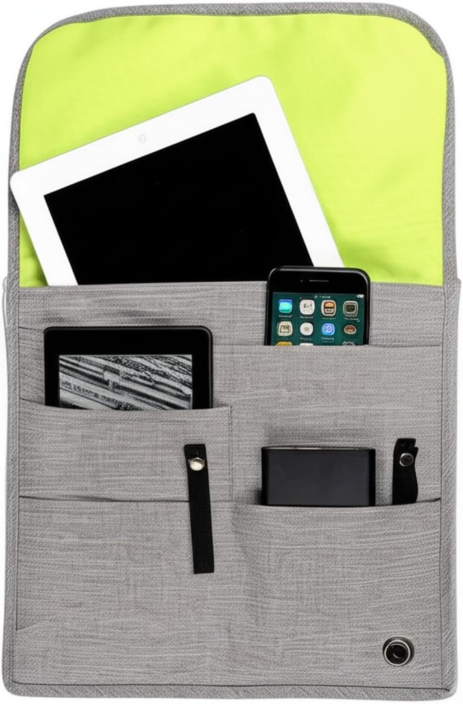 SO~MINE Aeroplano Pocket Organizer | Copertura del vassoio | In volo Seat Back Organizer Bag | Commuter Essential Travel Bag | Borsa media per volare | Travel Gift | Attacchi a bagaglio