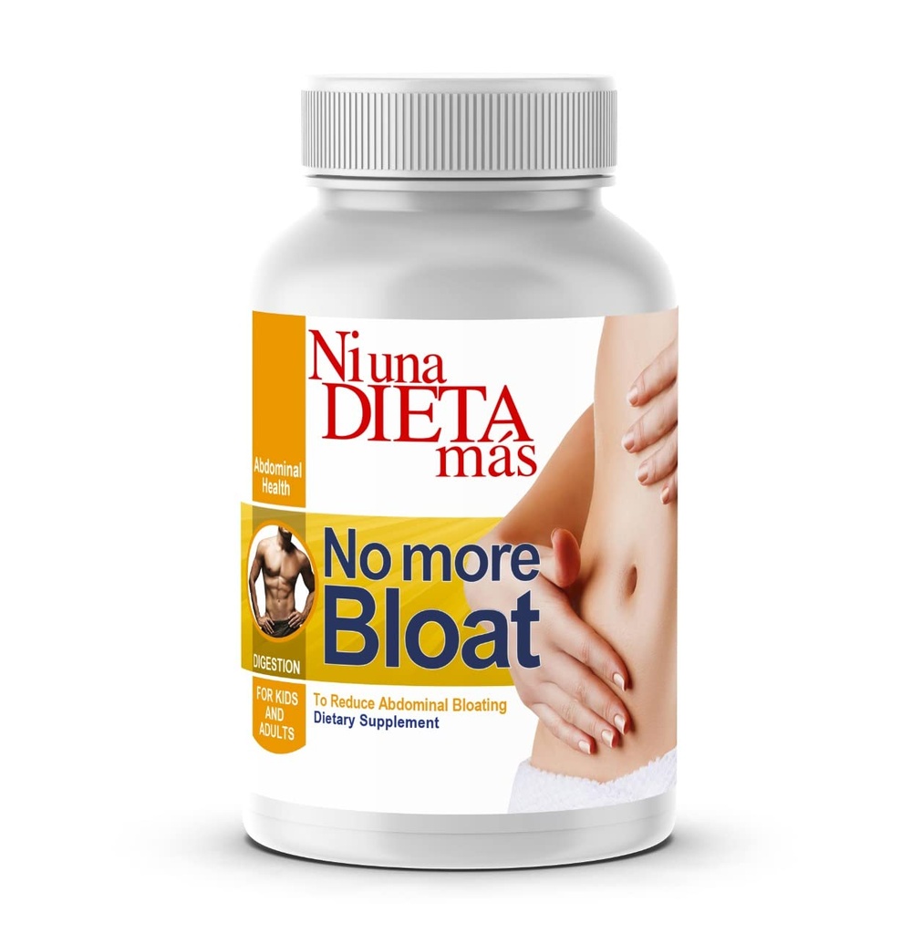 Ridurre Bloating addominale, Gas e Reflux - Guida alla digestione per alimenti multipli (Milk, formaggio, carni, verdure) Effetto immediato (Fast Action)