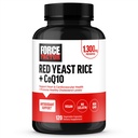 FORCE FACTOR Red Yeast Rice + CoQ10 Supplemento per il supporto antiossidante, Non OGM, Vegan-Friendly, Qualità Premium, 120 capsule