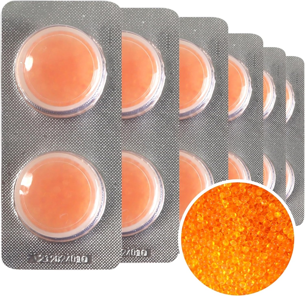 12-Pack apparecchi acustici Dryer Capsule C&C Drying Dehumidifier Caps Accessori per Phonak, Starkey e Unitron Caricabatterie Case o qualsiasi Custodia per apparecchi acustici Che può memorizzare capsule asciutte (3Garm)