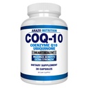Arazo Nutrition CoQ10 Ubiquinone Coenzyme Q10-200mg Massima Forza Integratore nutrizionale - Capsule ad alto assorbimento senza soia