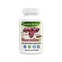 USA Muscadine Quercetin, Acido Ellagico, Resveratrolo, Myricetin, Kaempferol & BioPerine - Capsule Time Release per Biodisponibilità Extra - Vegan - Non GMO - Gluten Free - Made in USA