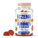 Zucchero Eczema Trattamento Gummies - USA Made - 50+ Vitamine & Probiotici per pelle chiara, idratata - Soothes prurito, calma la Redità & Boosts Salute della pelle (60 Gummies)