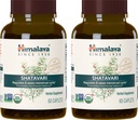 Himalaya Organic Shatavari per PMS, Rilievo di Cramp Mestruale, Supporto di Menopausa e Salute delle Donne, 1.300 mg, 60 Caplets, 2 mesi di fornitura, 2 Pack