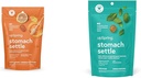 UpSpring Stomach Settle Drops Bundle con Ginger, Lemon - 55 Ct e 28 Ct