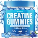 Creatina Gummies Infuso con 5g Creatina Monoidrato per Uomini e Donne, Forza, Endurance, Muscolo Creatina istantanea, Micronized Clean HCL Balanced Creatina Monohidratada en Polvo (90 Gummies)