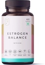 Palak Note: Miduty Estrogen Balance con DIM per fibromi, Sindrome premestruale, PCOS, Polvere di radice di cohosh nera Gluten Free & Non OGM: 60 capsule