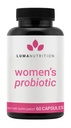 Probiotici di nutrizione Luma per le donne con prebiotici - 50 miliardi di CFU - Formulato per il supporto digestivo, immunitario e femminile - 60 capsule