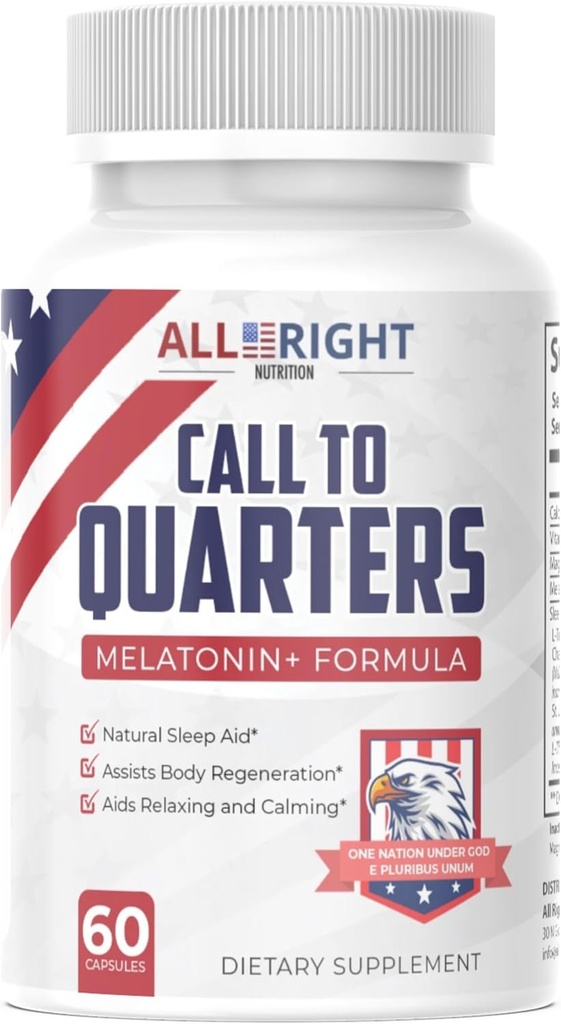Call to Quarters - Sleep Aid & Relax Formula - 60 capsule